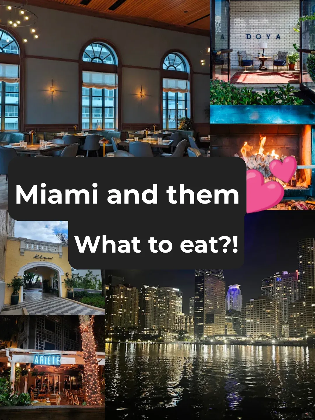 Top 10 Miami Restaurants to Dine at with Your Boo Before 2023 Ends
