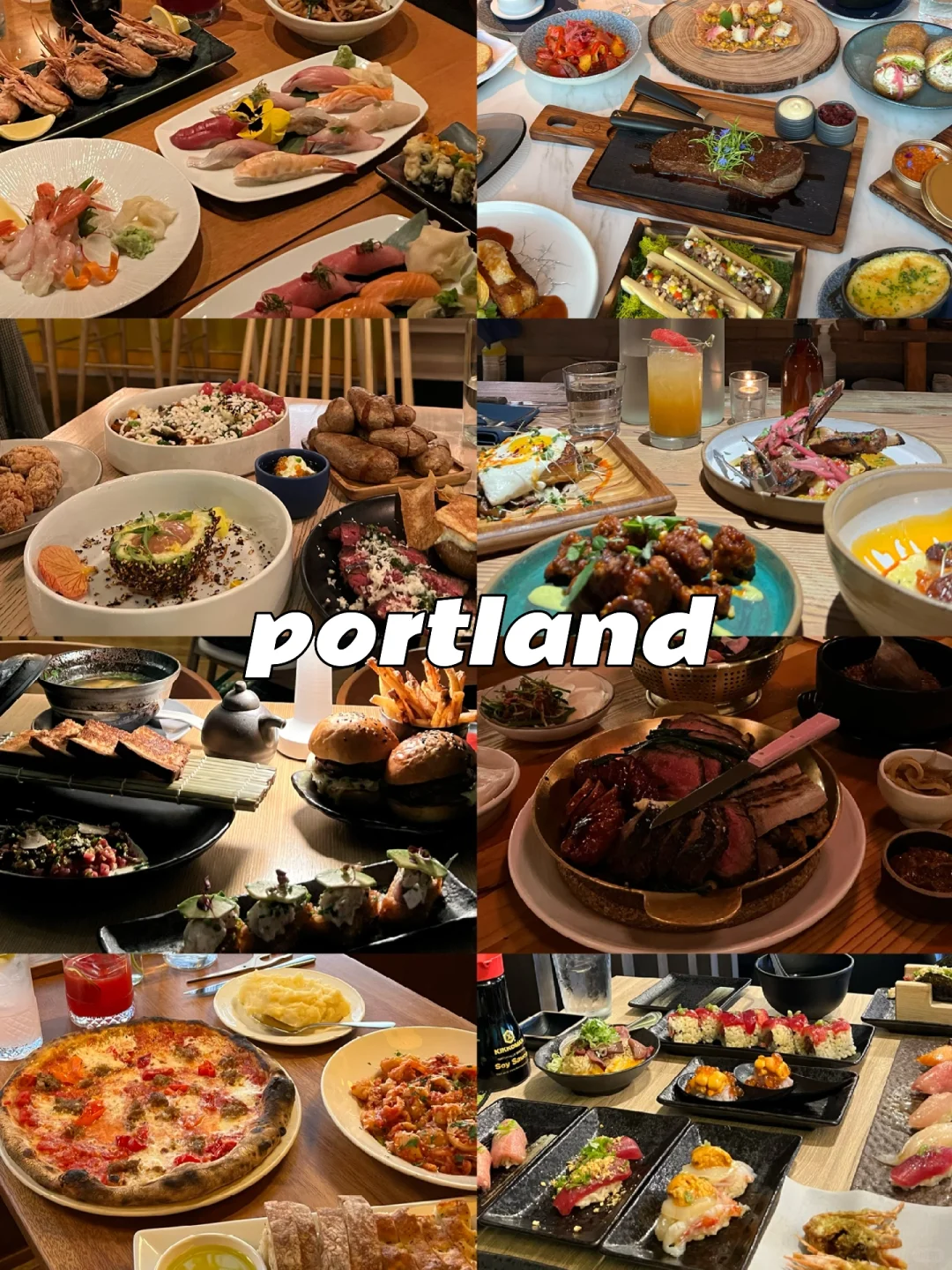 "Portland! Top 10 Must-Try Food Recommendations!"