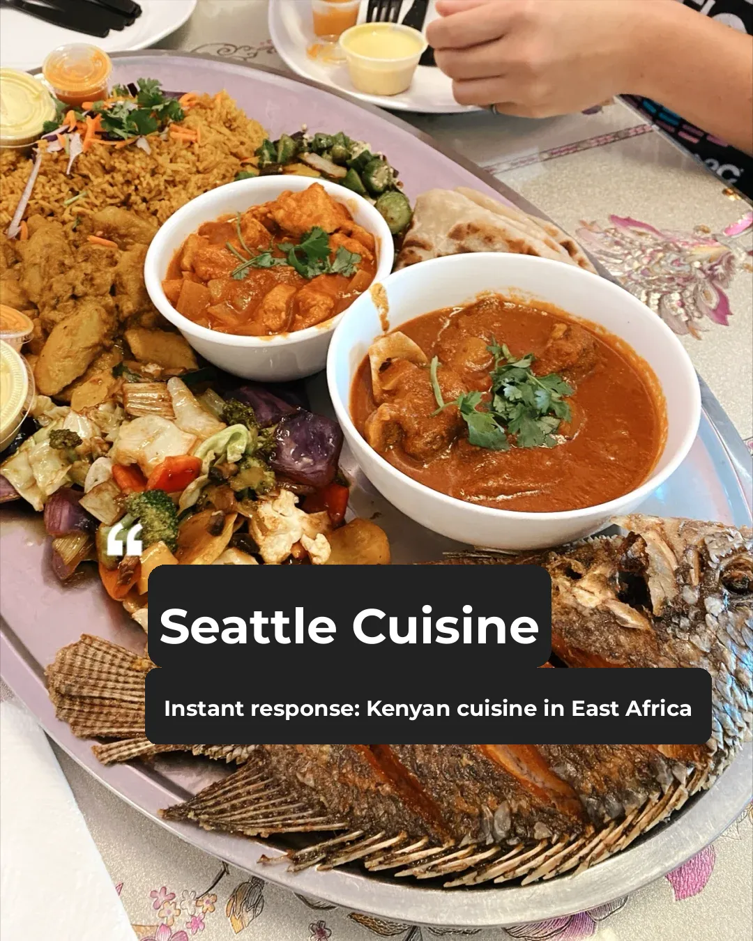 Freshly Made East African Cuisine in Kenya Requires Some Patience