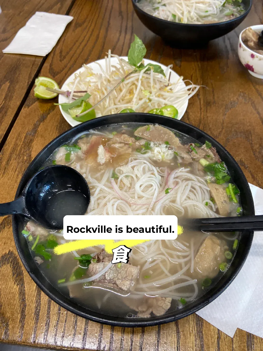Delicious Vietnamese Pho in Rockville!