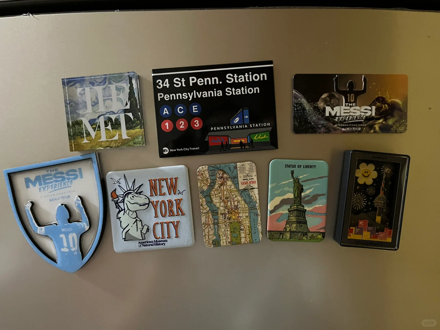 The Fridge Magnets I Bought on My Trip to the US for the Game