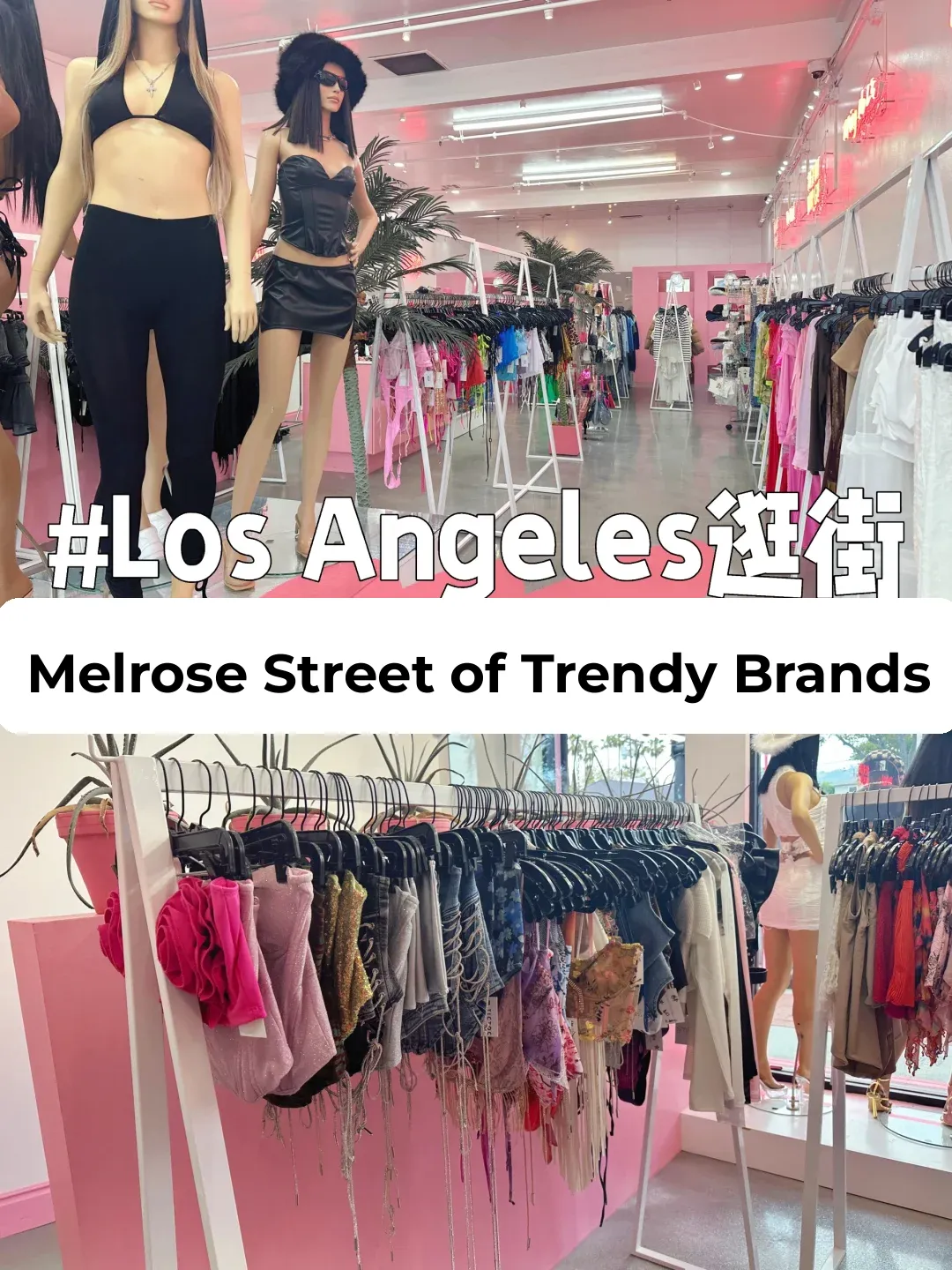 Shopping in LA? Melrose Avenue is a must!