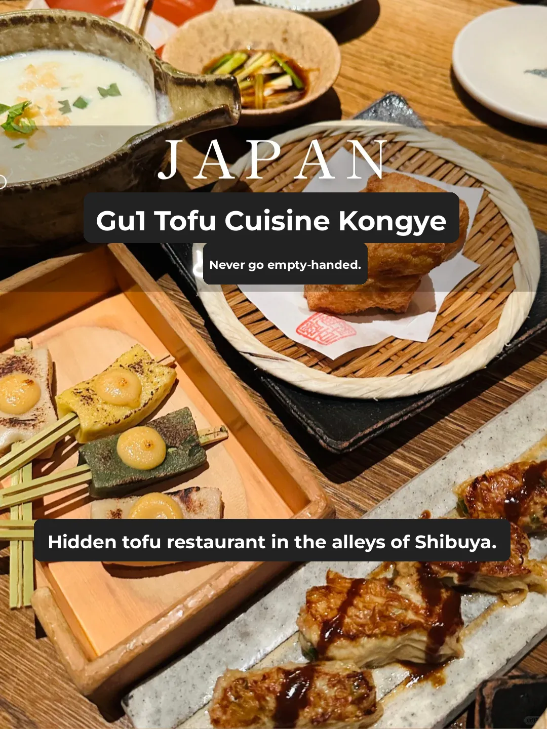 Must-Try in Tokyo: Sorano Tofu ✨