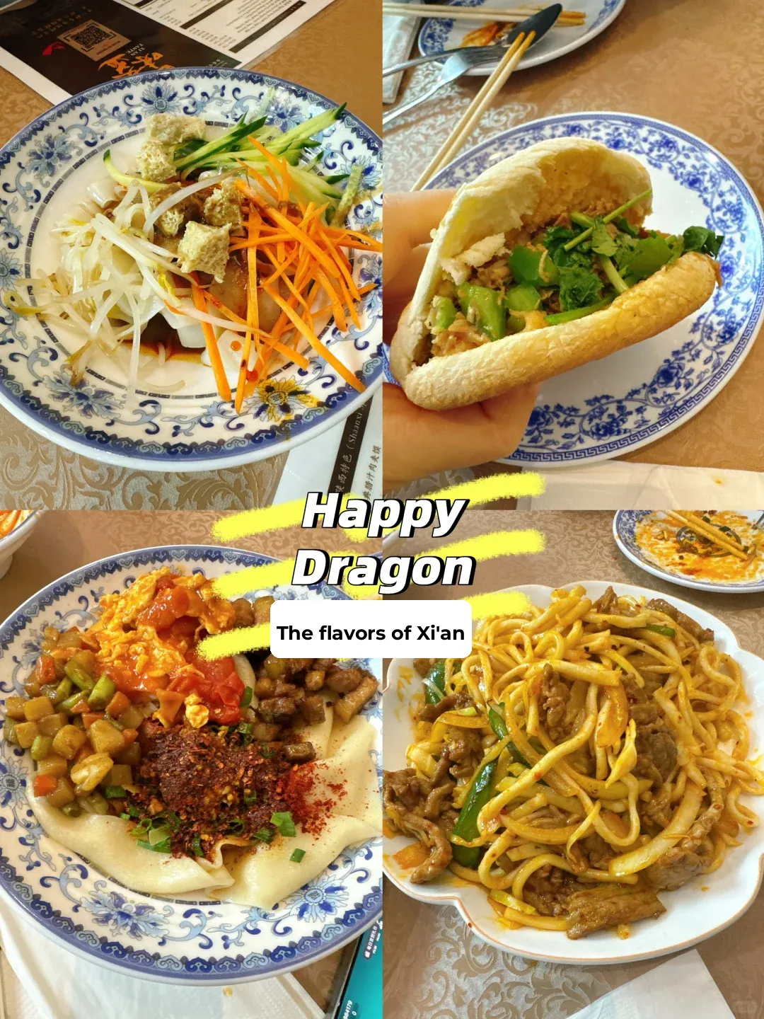 Food Exploration丨Authentic Xi'an Flavors in Austin! Happy Dragon