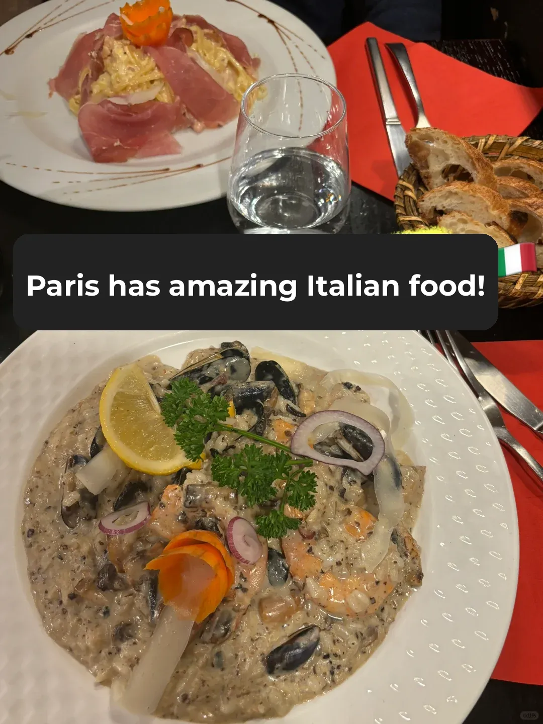 🇫🇷 You gotta check out this Italian spot in Paris, please!