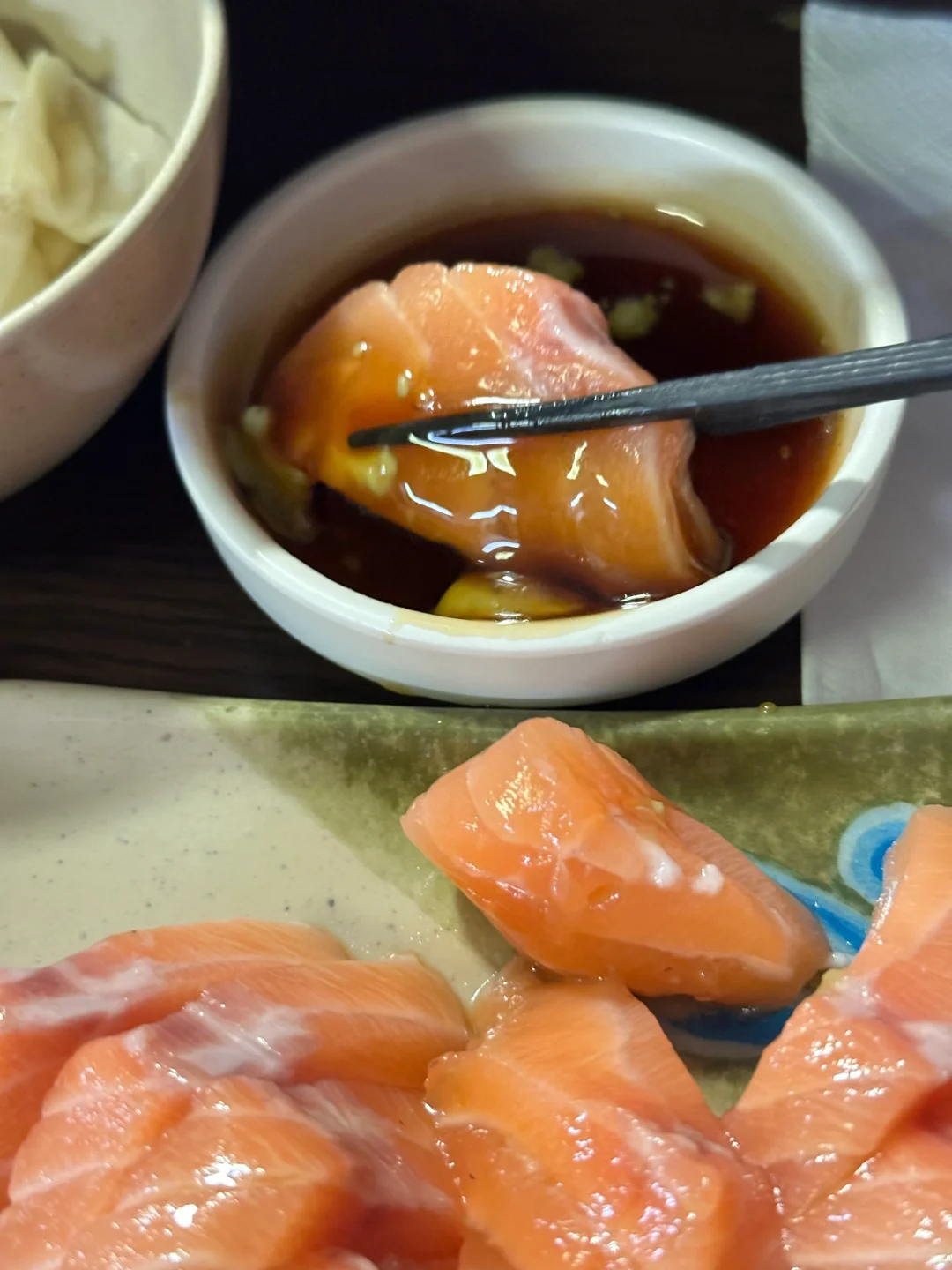 Dunking Extra Thick-Cut Salmon in Sweet Soy Sauce! 🍣 Japanese Eats in Paris