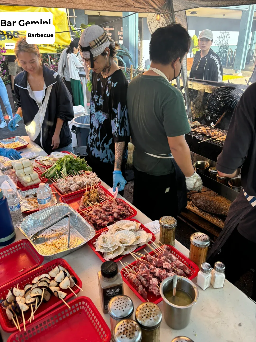 South Bay Open-Air BBQ Stand: Authentic Chinese Skewer Flavors, Real Charcoal Grilled