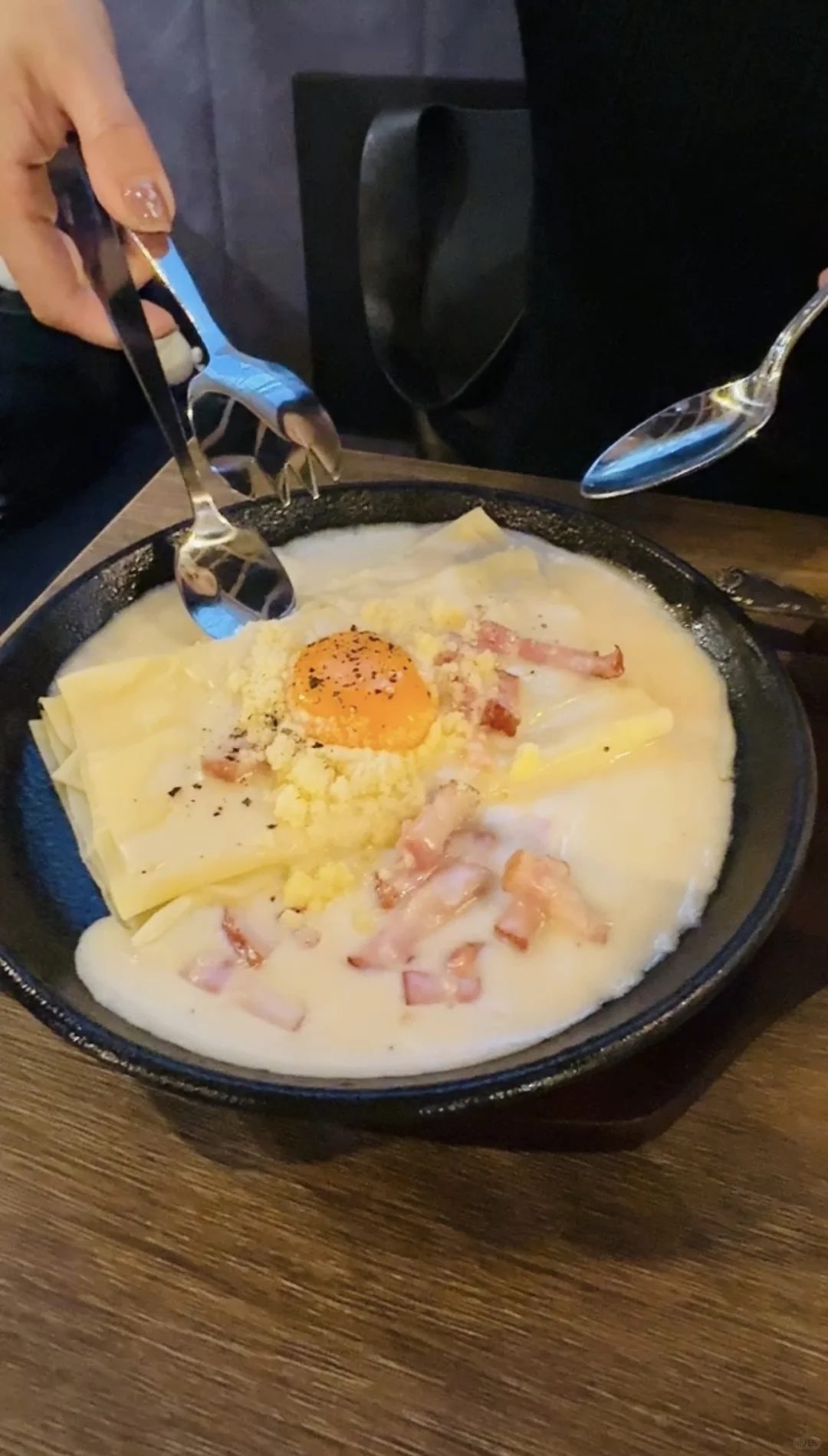 In Shibuya! This Italian pasta place is absolutely delicious 🥹