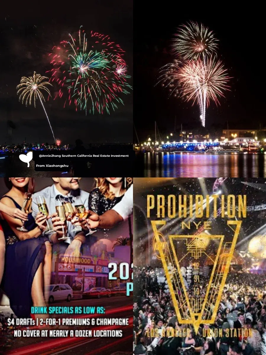 20 New Year's Eve Events in LA ✨ Who Are You Counting Down With This Year?