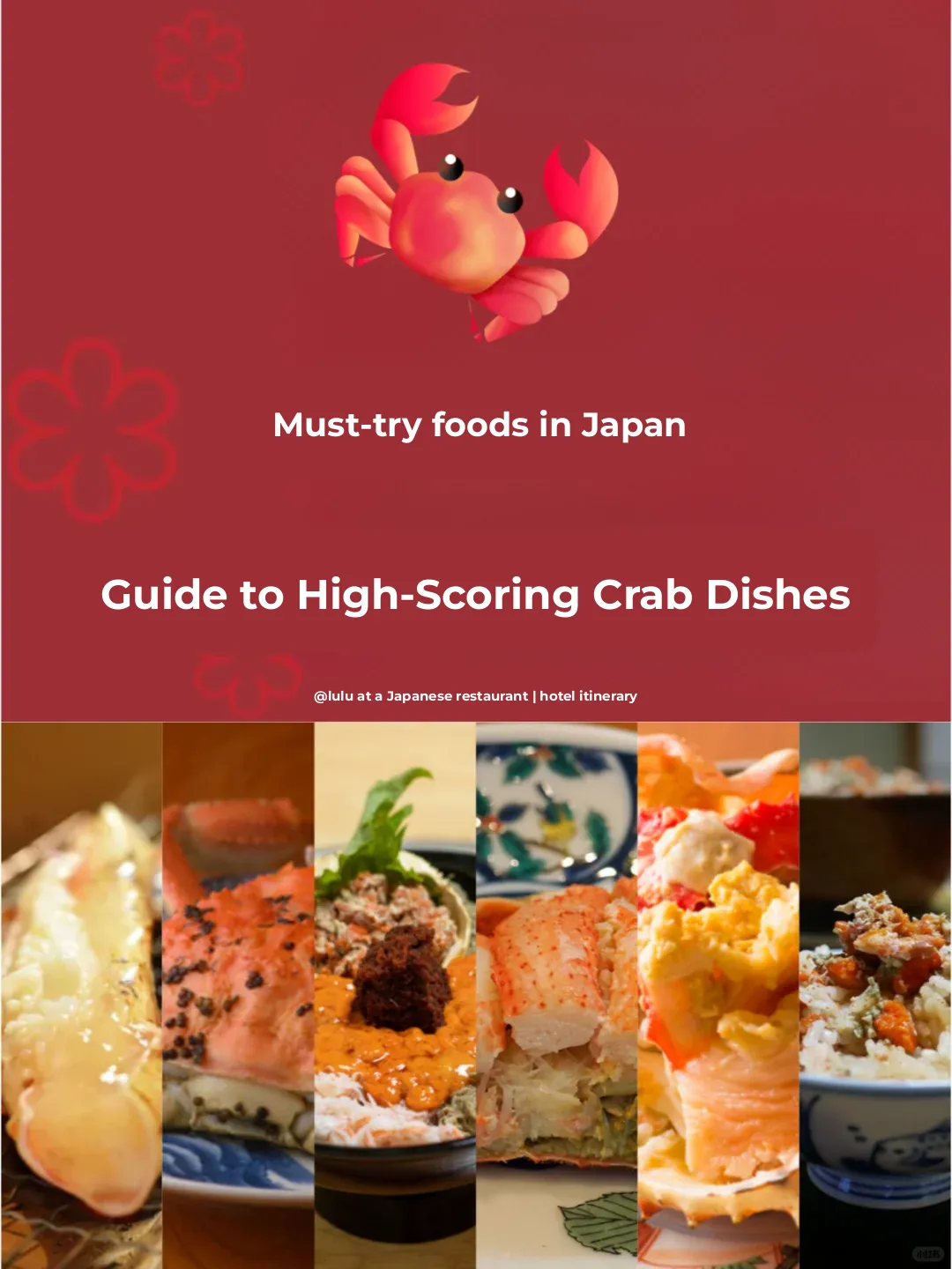 I traveled all the way to Japan just for crab cuisine 🦀 Here are the top 10 spots!