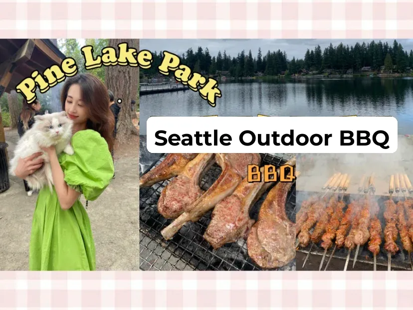 Seattle Outdoor BBQ | Pine Lake Park | Time to Grill Some Skewers!