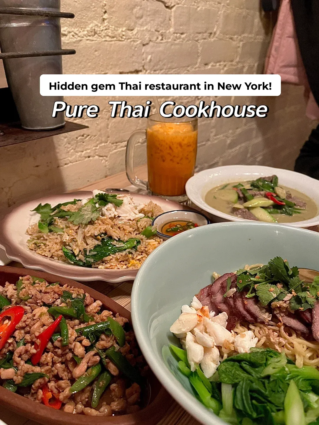 Delicious and Affordable Thai Eats at Pure Thai Cookhouse in New York