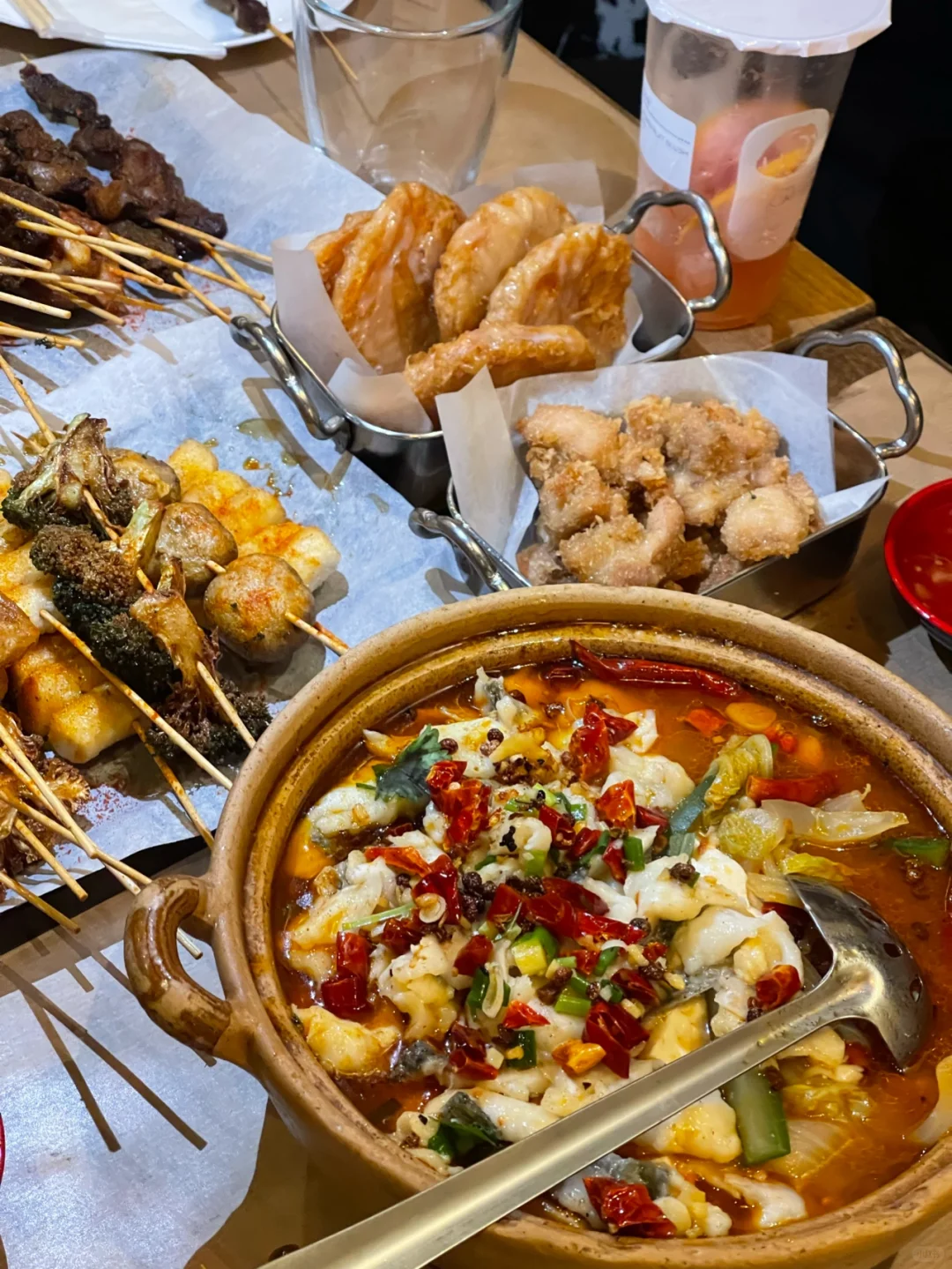 ❥ Paris | The Ultimate Spot for BBQ Skewers and Boiled Fish!!