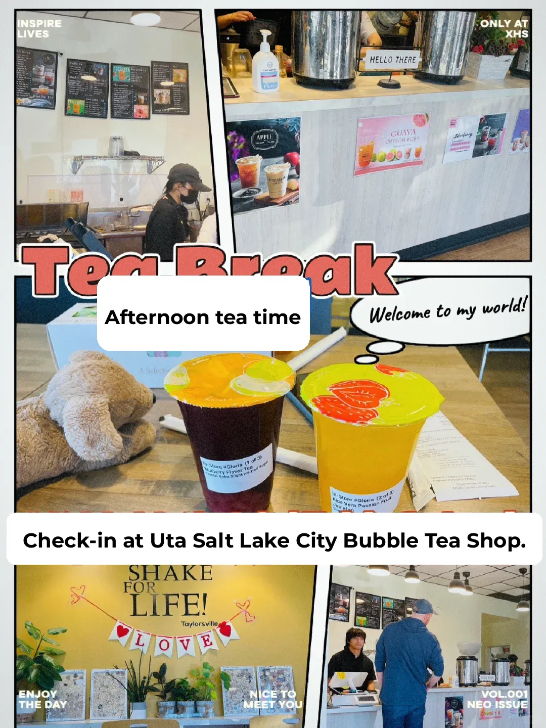 🇺🇸 Exploring Ding Tea🧋 in Salt Lake City, Utah – A Secret Spot for Bubble Tea Lovers! 🧋✨