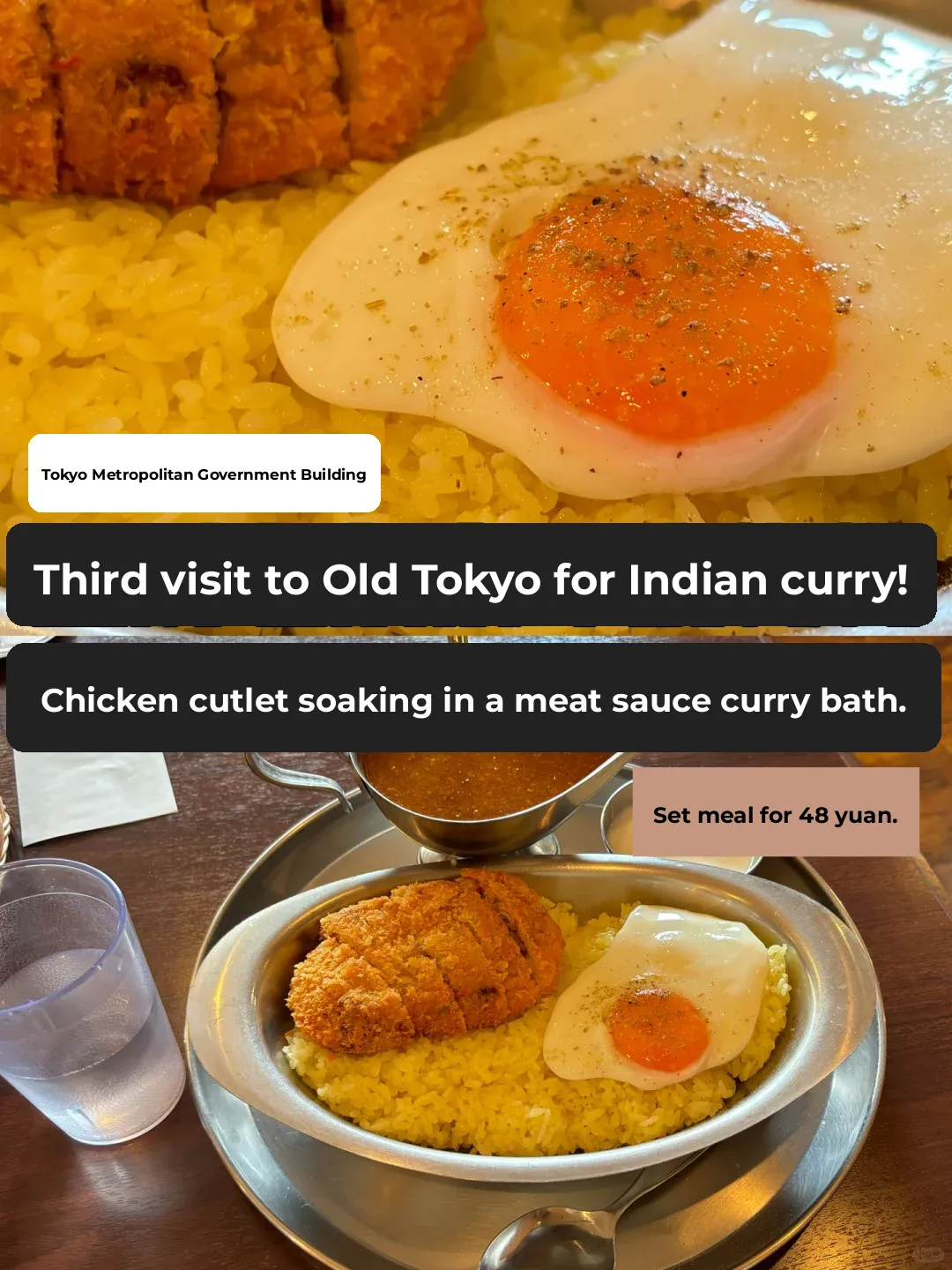 Double Dipping at This Tokyo Indian Curry Joint | Chicken Cutlet Meets Soup