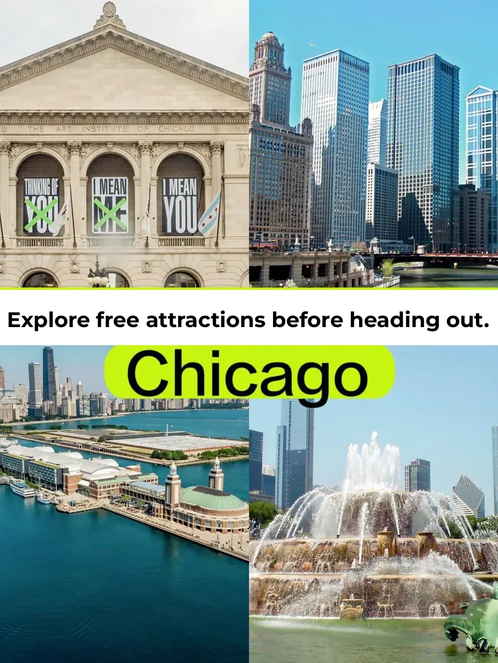 "Promise Me, Visit These Free Attractions Before You Leave Chicago!"