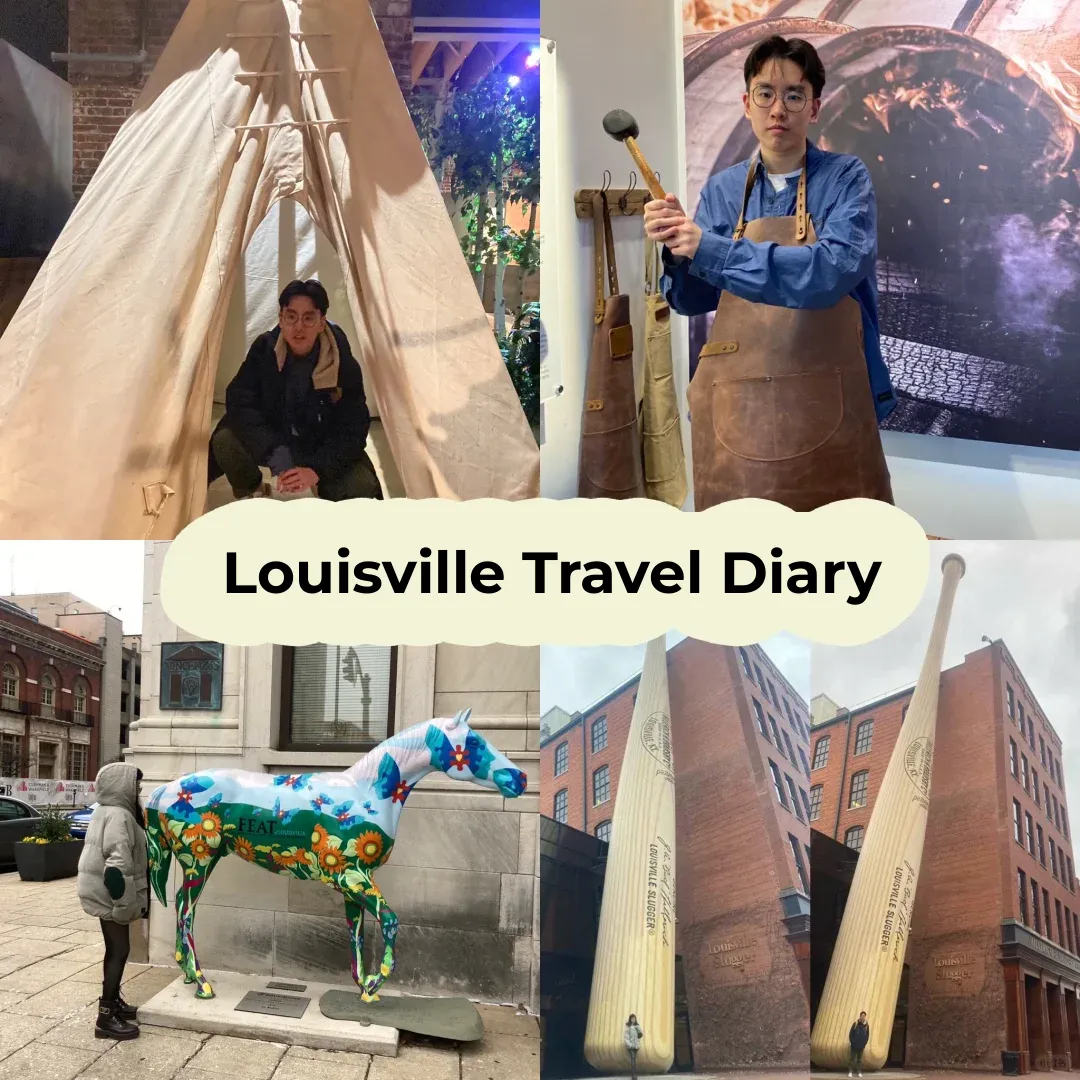 **Louisville, Kentucky | A Two-Day, Three-Night Travel Diary for Two**  

*(Note: "游记" is often translated as "travel diary" or "travelogue" for a more personal touch, but "travel guide" could also work if the content is more informational. "两人两天三晚" is translated as "two-day, three-night for two" to maintain clarity while sounding natural in English.)*  

Alternatively, if you prefer a slightly more casual tone:  
