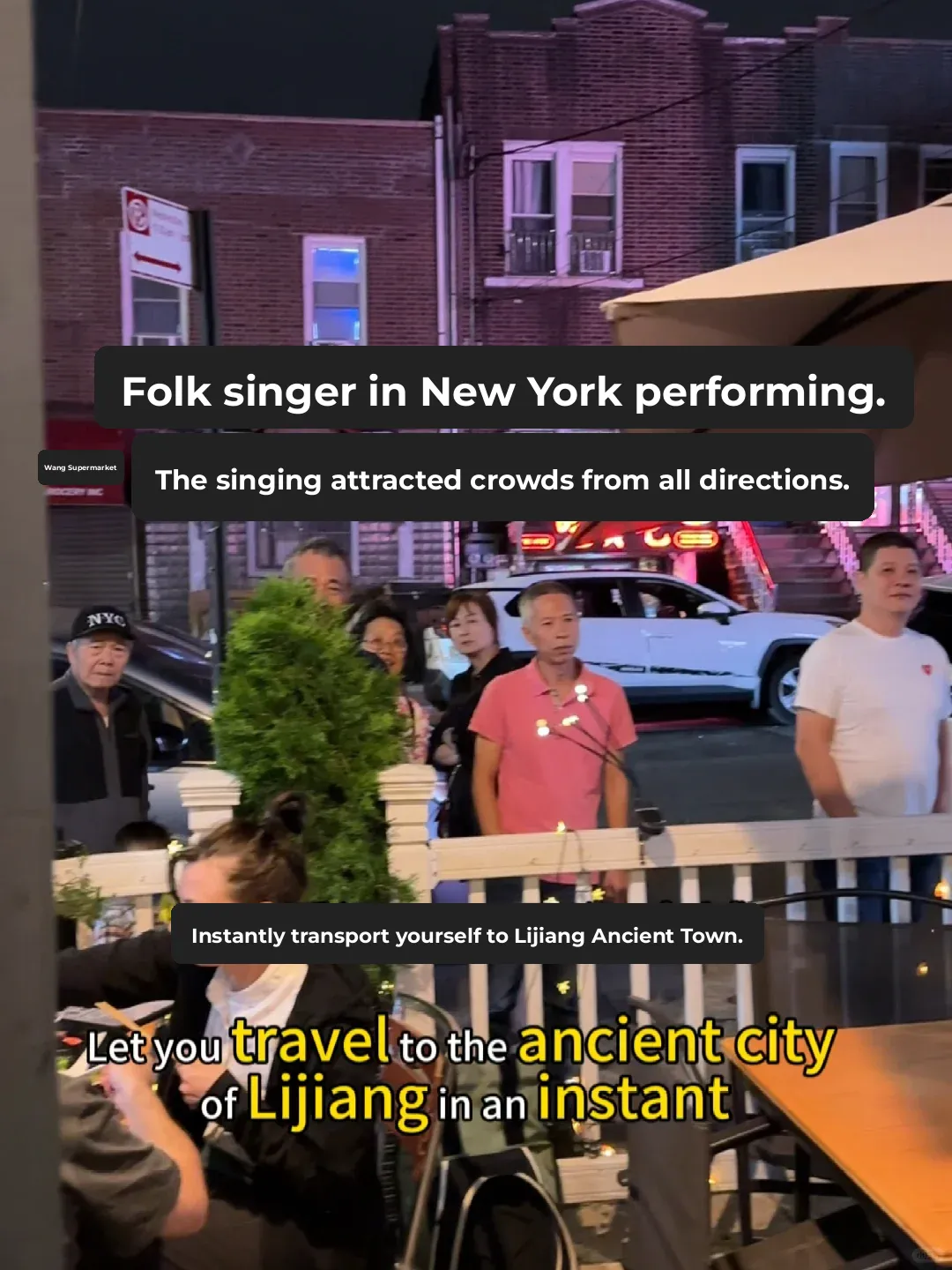 Recreating Every Scene from Back Home! This Is New York's Chinatown