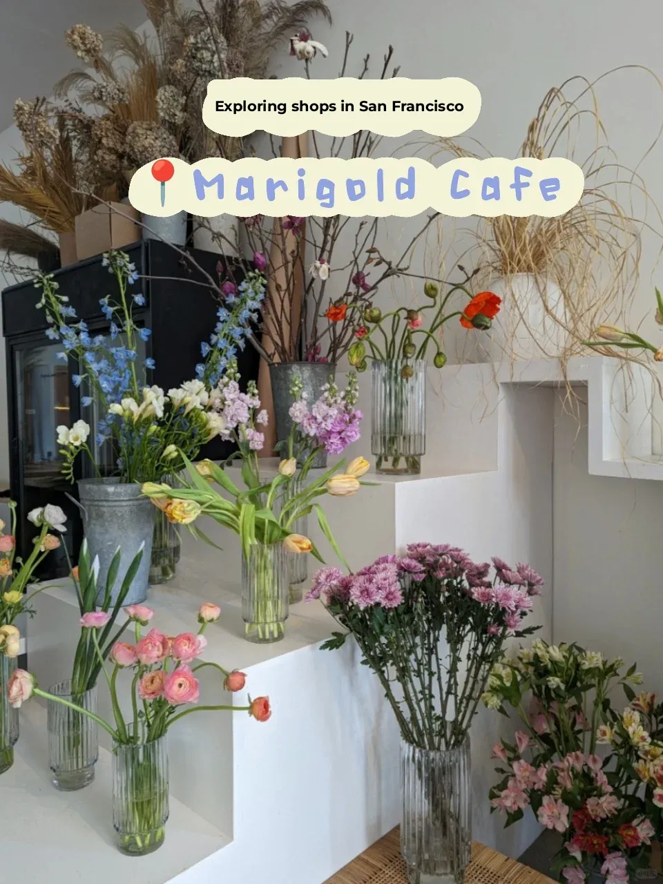 San Francisco | Hidden Gem: Flower Shop + Café Combo