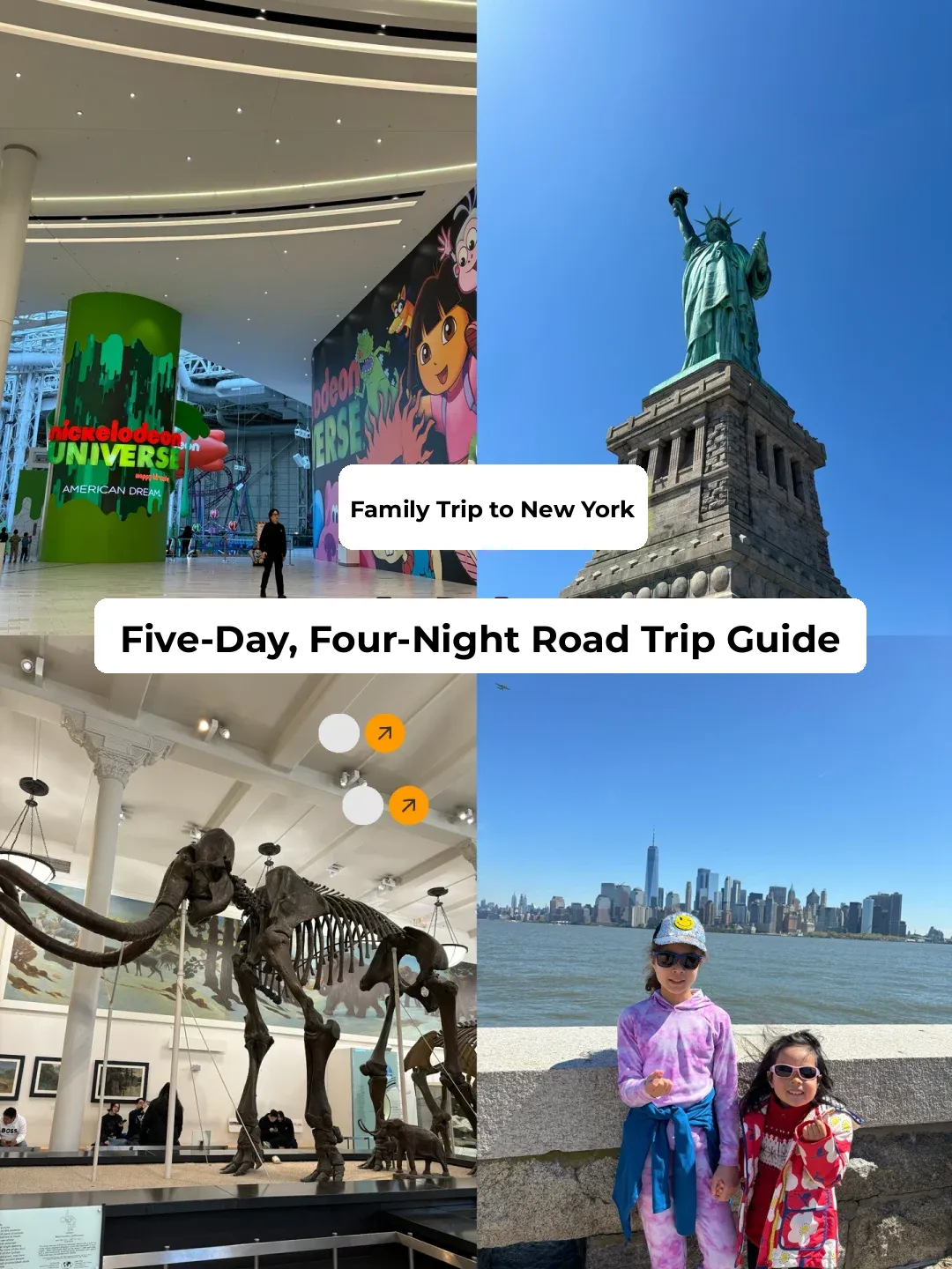 NY Family Getaway | Slow-Paced | 5 Days, 4 Nights Self-Drive Itinerary
