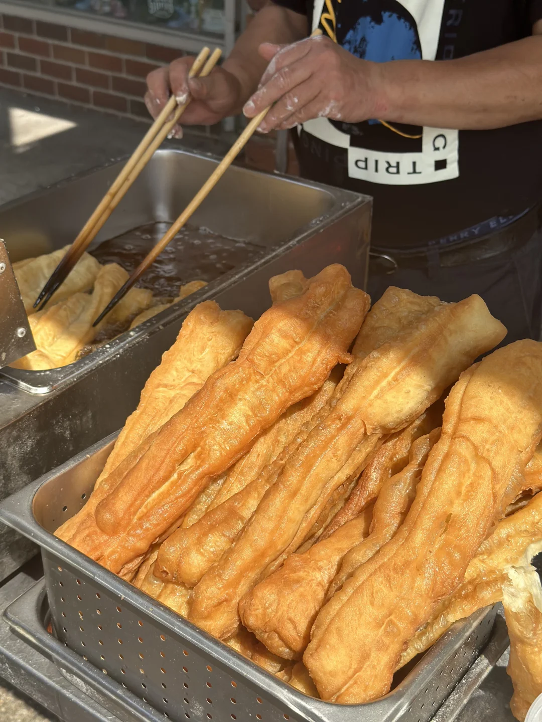 Finally Found the Dream Big Fried Dough Stick‼️ In New York!!