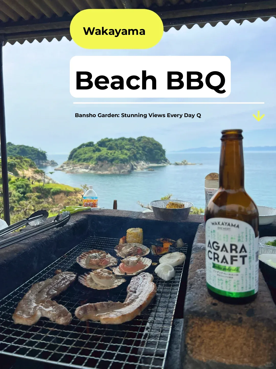 Unforgettable BBQ by the Sea in Wakayama!