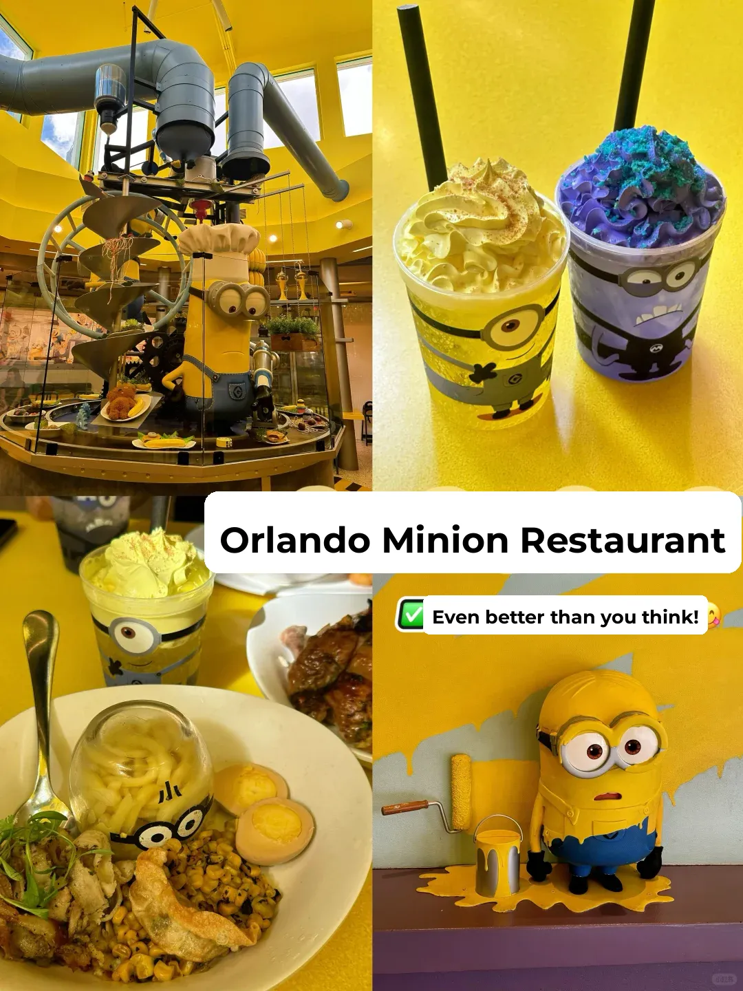 You Must Try the Minions Cafe at Universal Orlando 💛