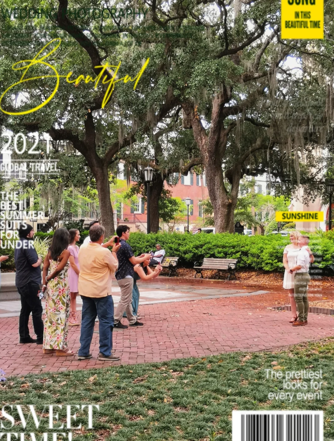 Savannah Travel Diary: A Cinematic Town Square Garden