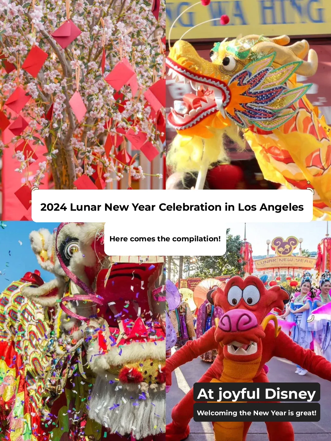 Los Angeles 2024 🎉 Chinese New Year Celebrations Roundup!