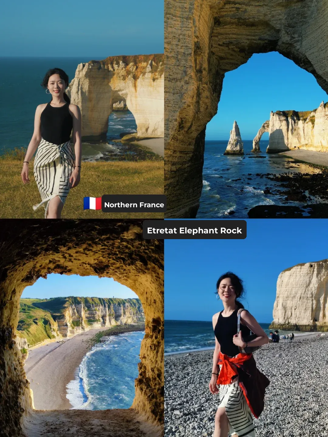 🇫🇷 Northern France: Waiting for a Sunset at Étretat Cliffs 🌄