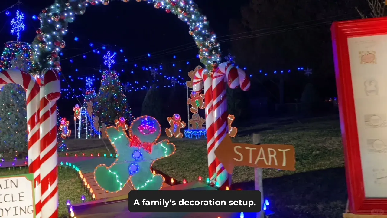 Houston Christmas Light Tour