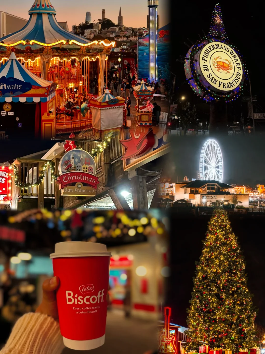 Stunning San Francisco Night View Route! A Must-Visit for Christmas & New Year's Eve (Includes Tips)