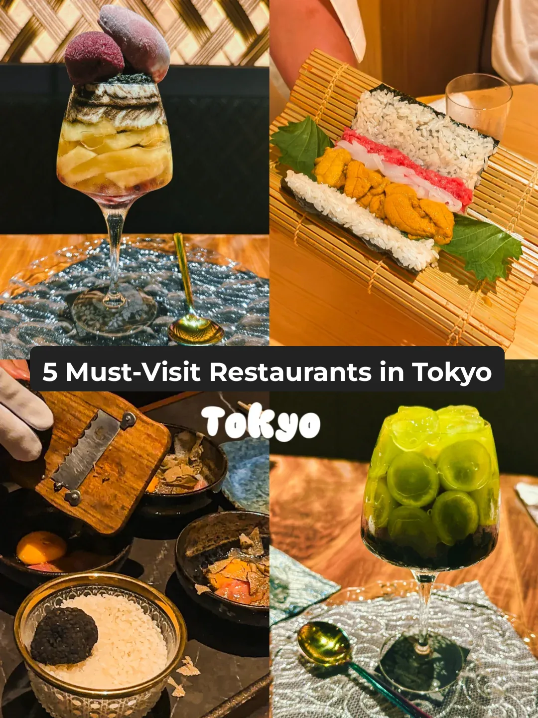 🇯🇵｜Tokyo is seriously packed with amazing eateries! 😋