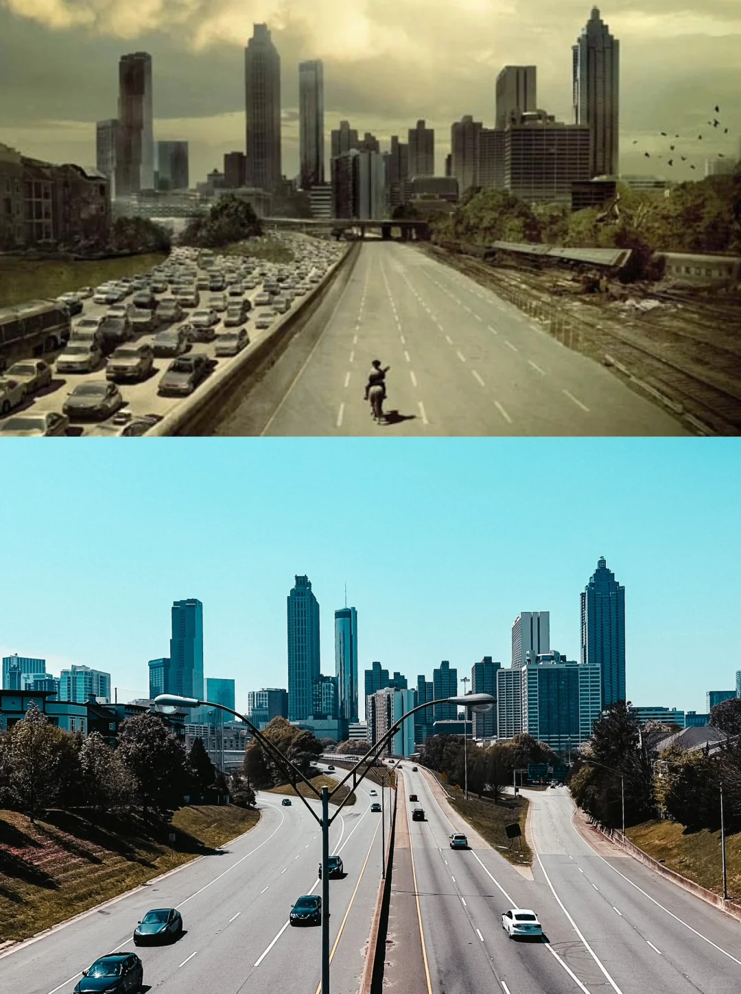 Atlanta: The Walking Dead Poster Photo Spot 🧟‍♂️