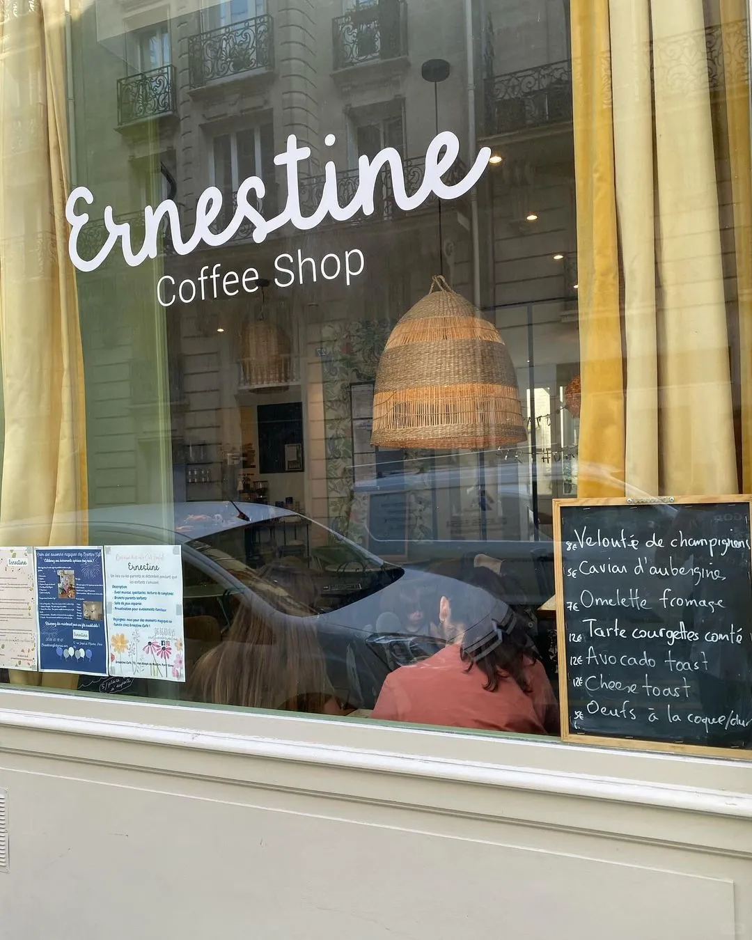 Paris 18th Arrondissement | ERNESTINE CAFÉ: Kid-Friendly Coffee Shop