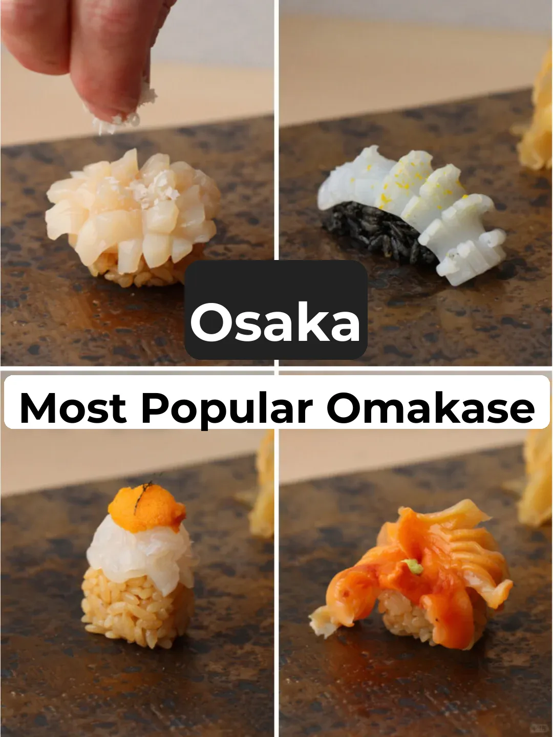 Top-Rated Osaka Sushi OMAKASE with Unbeatable Value