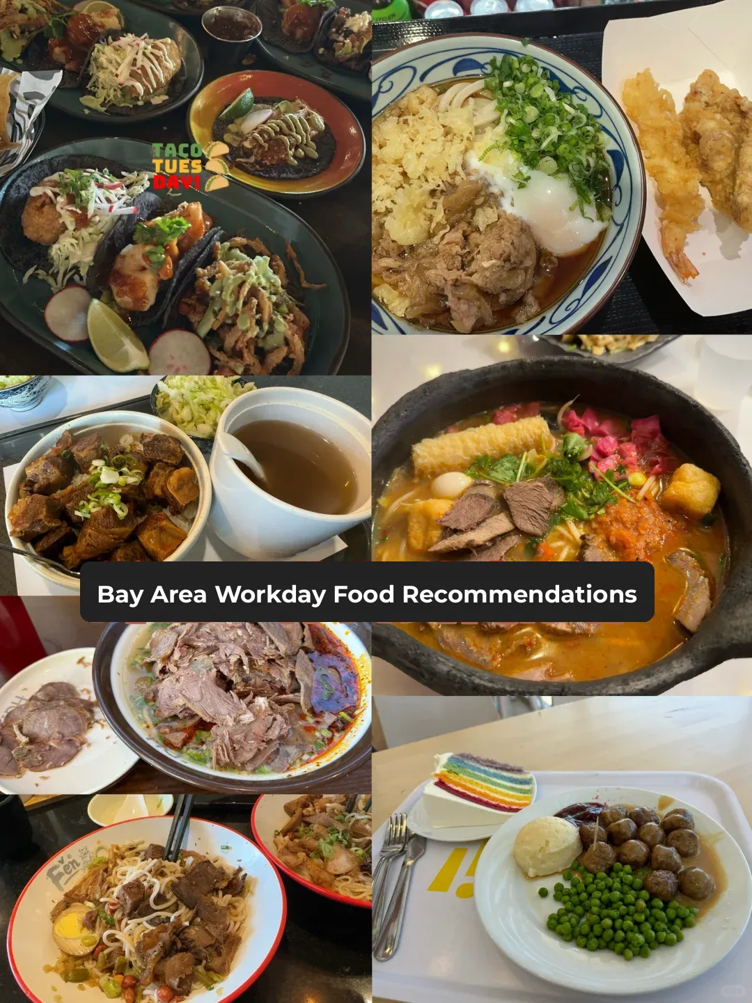 Bay Area Eats | What to Eat on a Workday