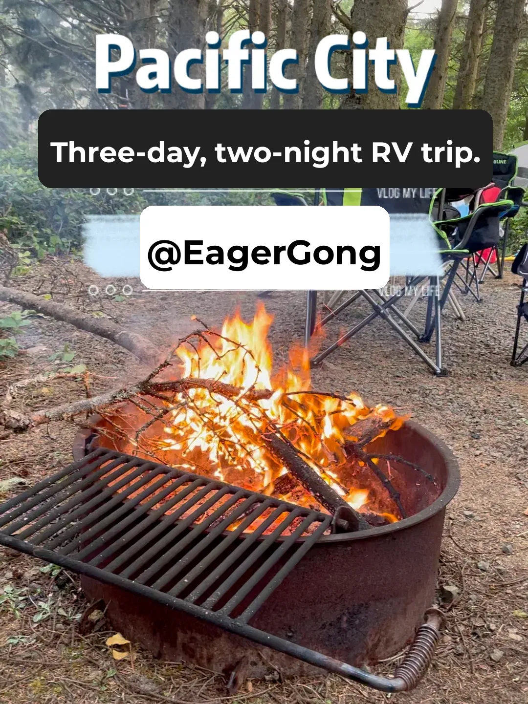 "RV + Tent Camping Adventure on the Oregon Coast in Pacific City 🏕"