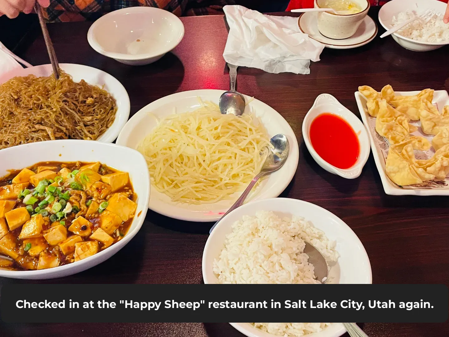 Must-Visit "Happy Lamb" Restaurant in Salt Lake City, Utah 👍🏻