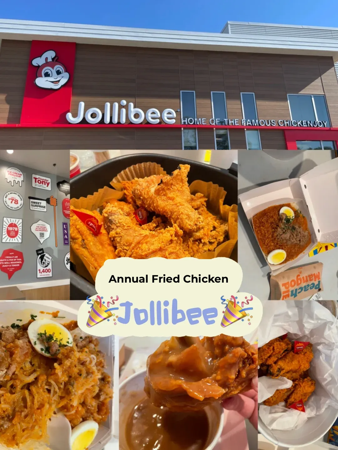 Chicago | The Best Fried Chicken of the Year ~ Jollibee🍗