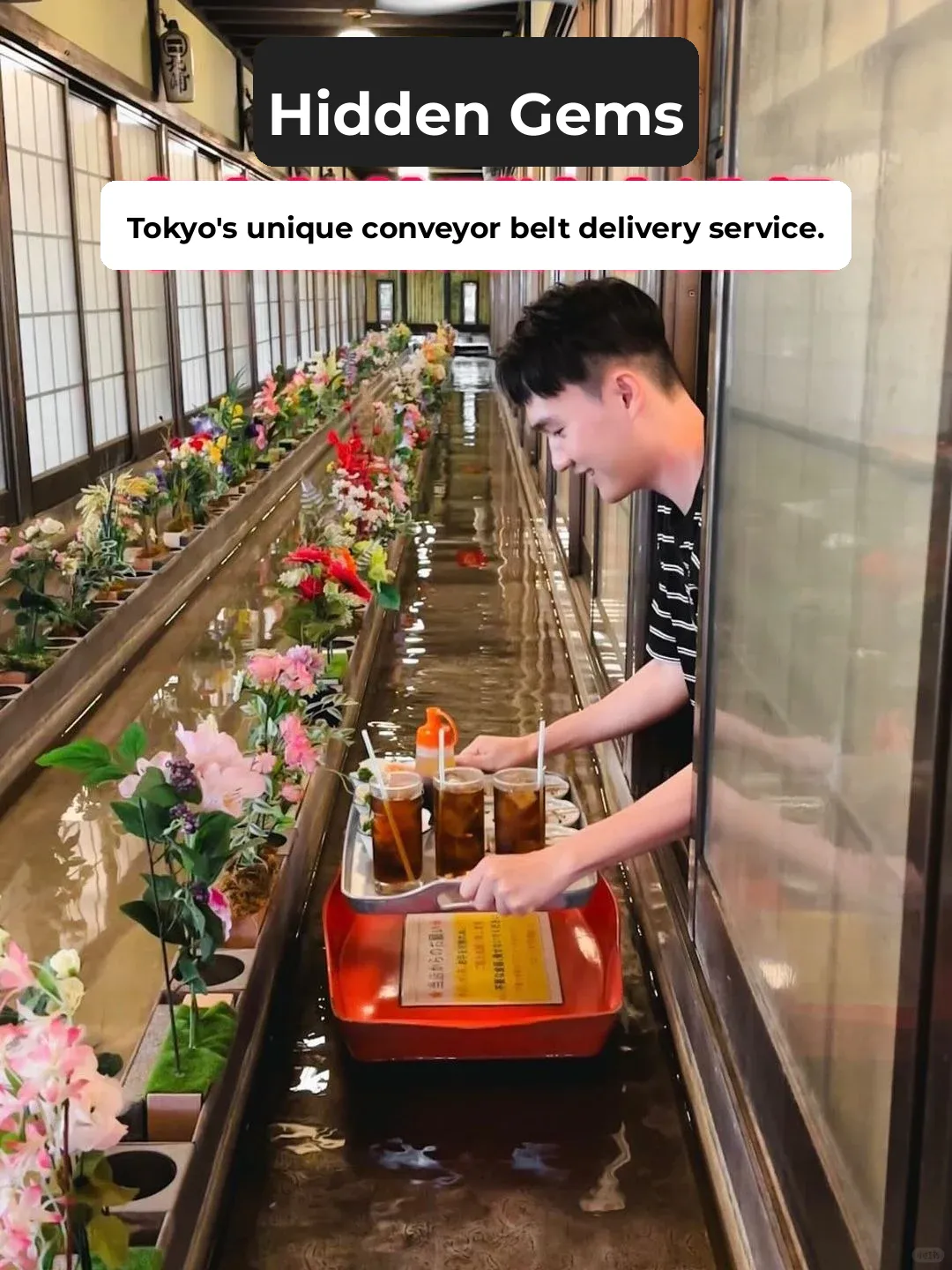 Ultra-Cool Waterway Food Delivery in Tokyo, Japan!