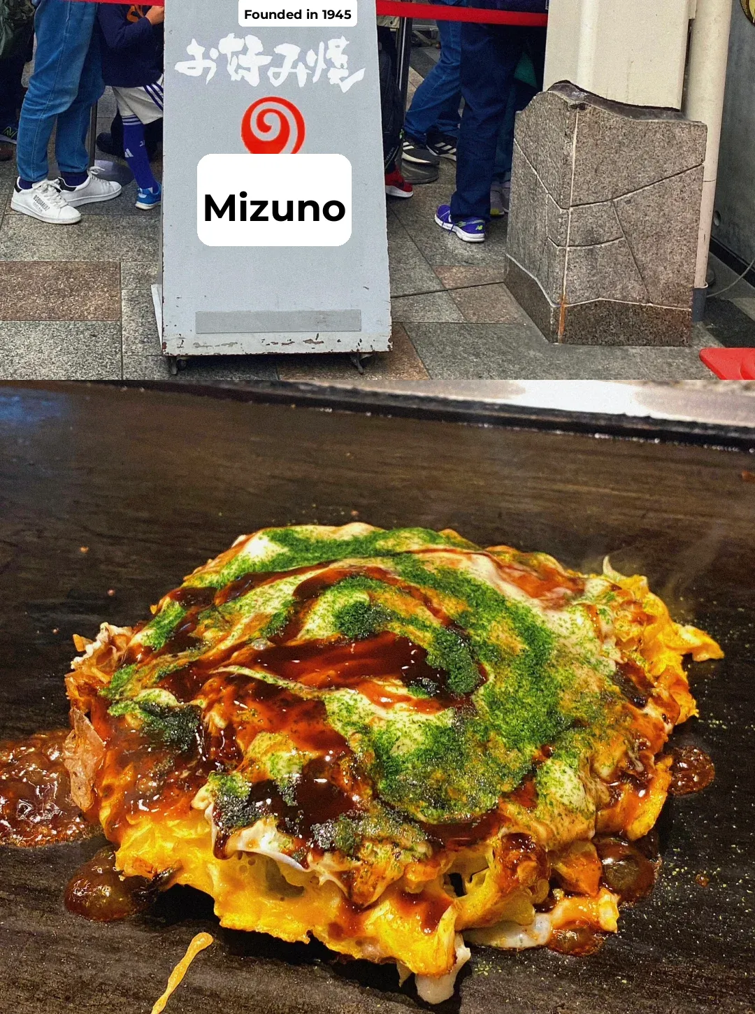 Osaka Namba | Top 100 Okonomiyaki Spot with Michelin Stars for Years