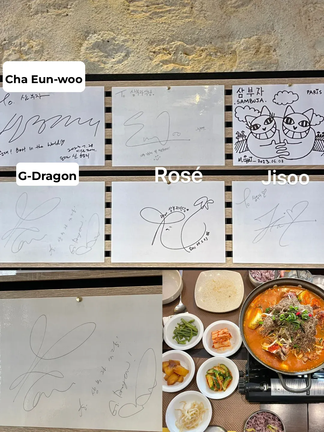 🇫🇷 The Korean Restaurant That G-Dragon, Rosé, Jisoo, and Cha Eun-woo All Visited