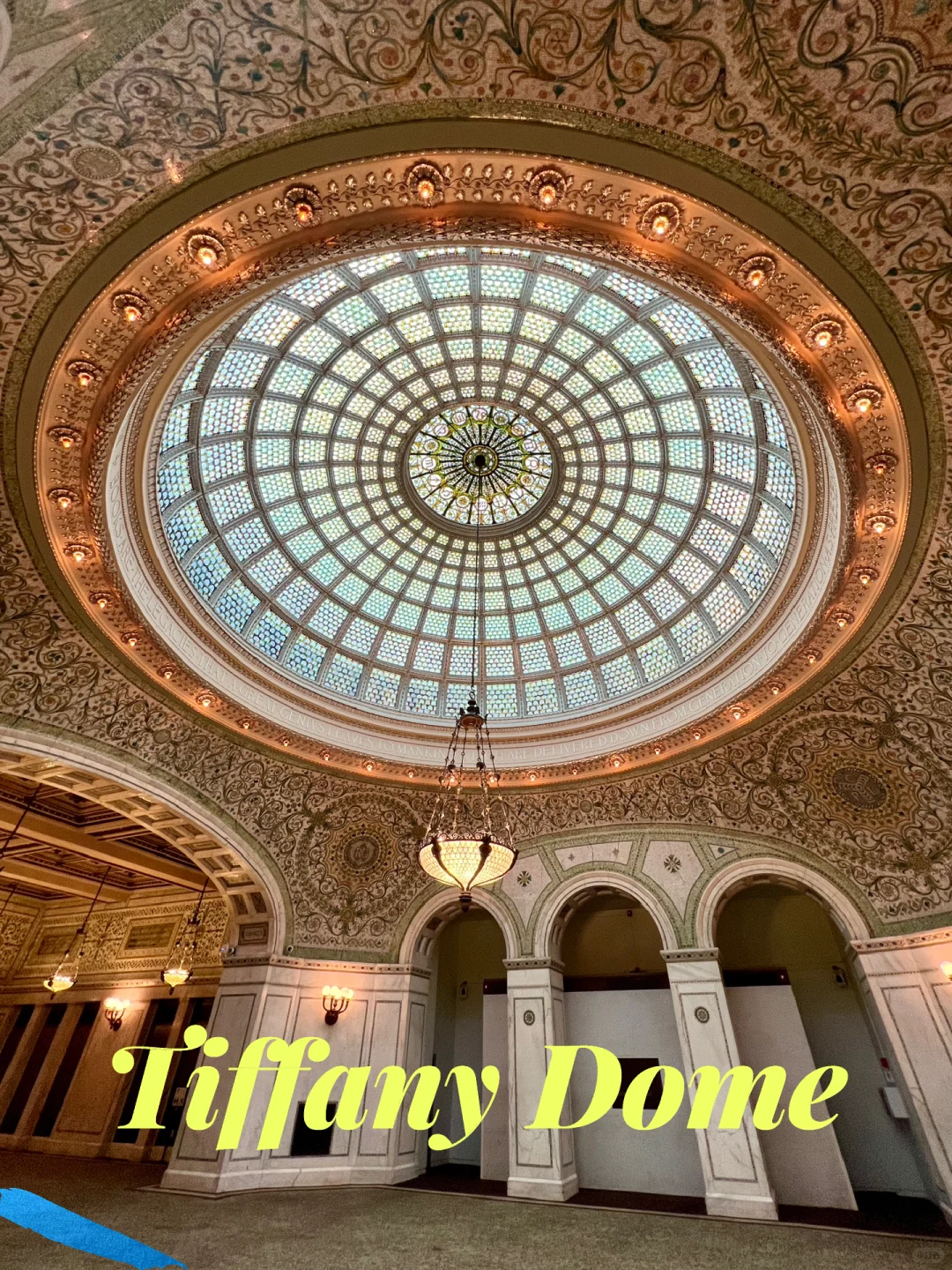 Tiffany Dome: The Enchanting Glass Ceiling of the Chicago Cultural Center
