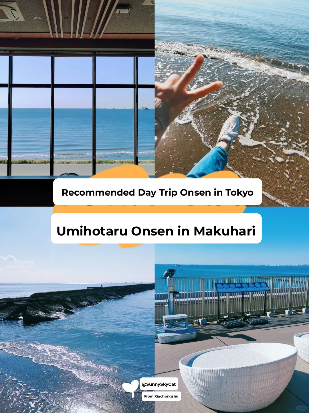 Day Trip Hot Springs in Tokyo + Stunning Ocean Views | Seaside幕张汤乐の里