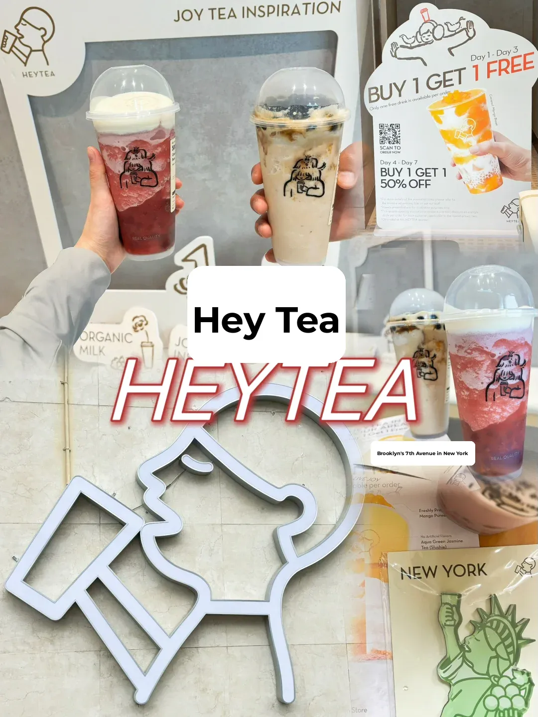 🧋 Hey NYC, Xicha's Finally Arrived on 7th Ave in BK! 🎉