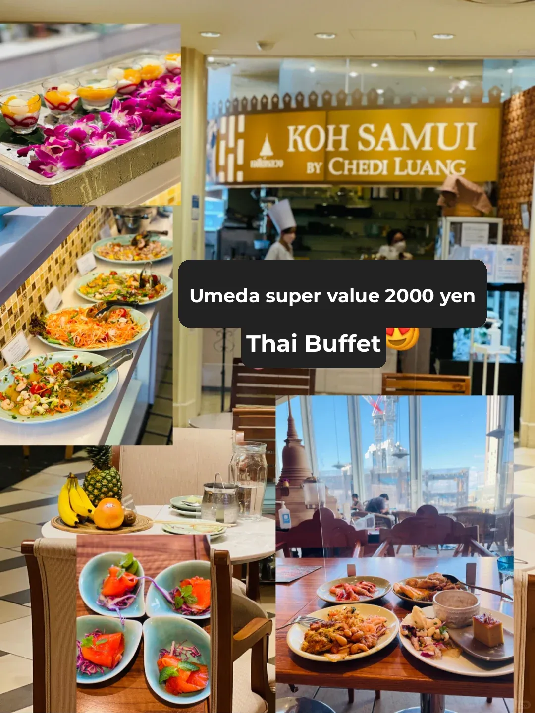 2000 Yen Thai Buffet: 90 Minutes of All-You-Can-Eat Bliss 🤤 Stunning Ambiance