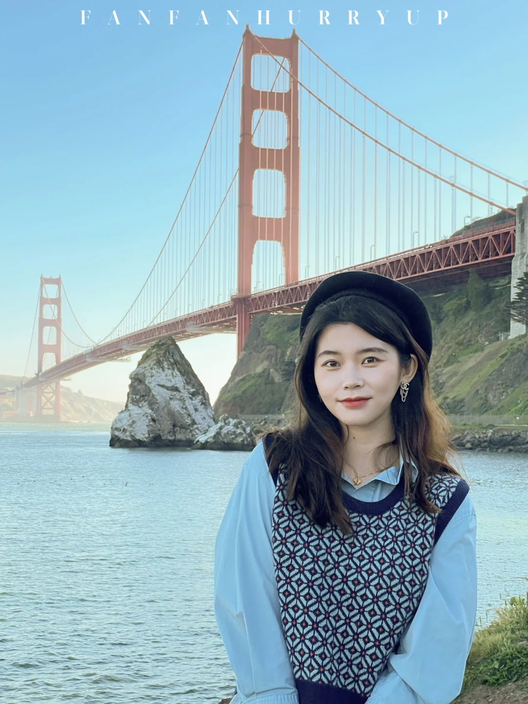 SF·My Secret Spot for the Golden Gate Bridge 🤫