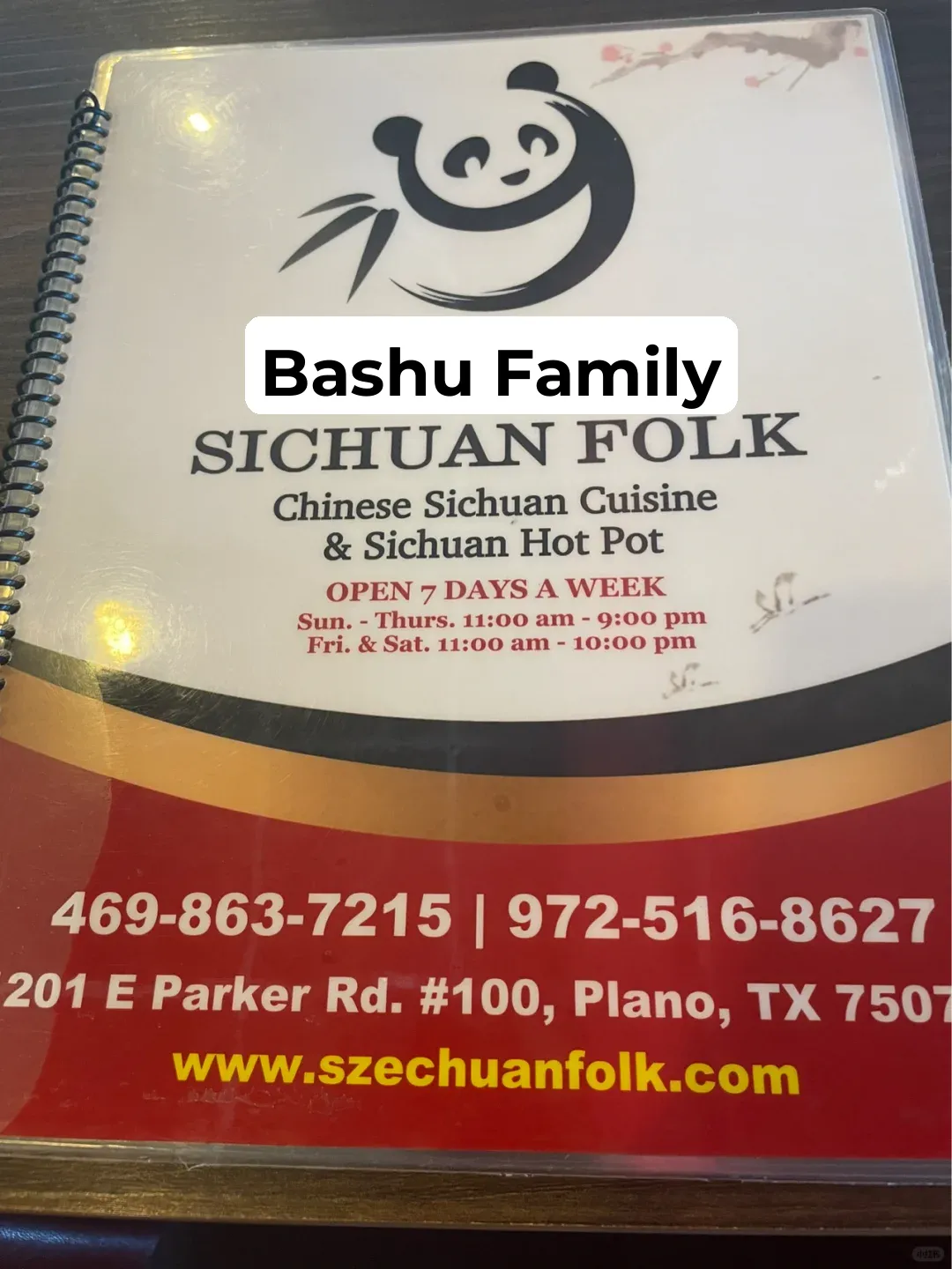 Dallas Chinese Cuisine - Bashu Homestyle Restaurant
