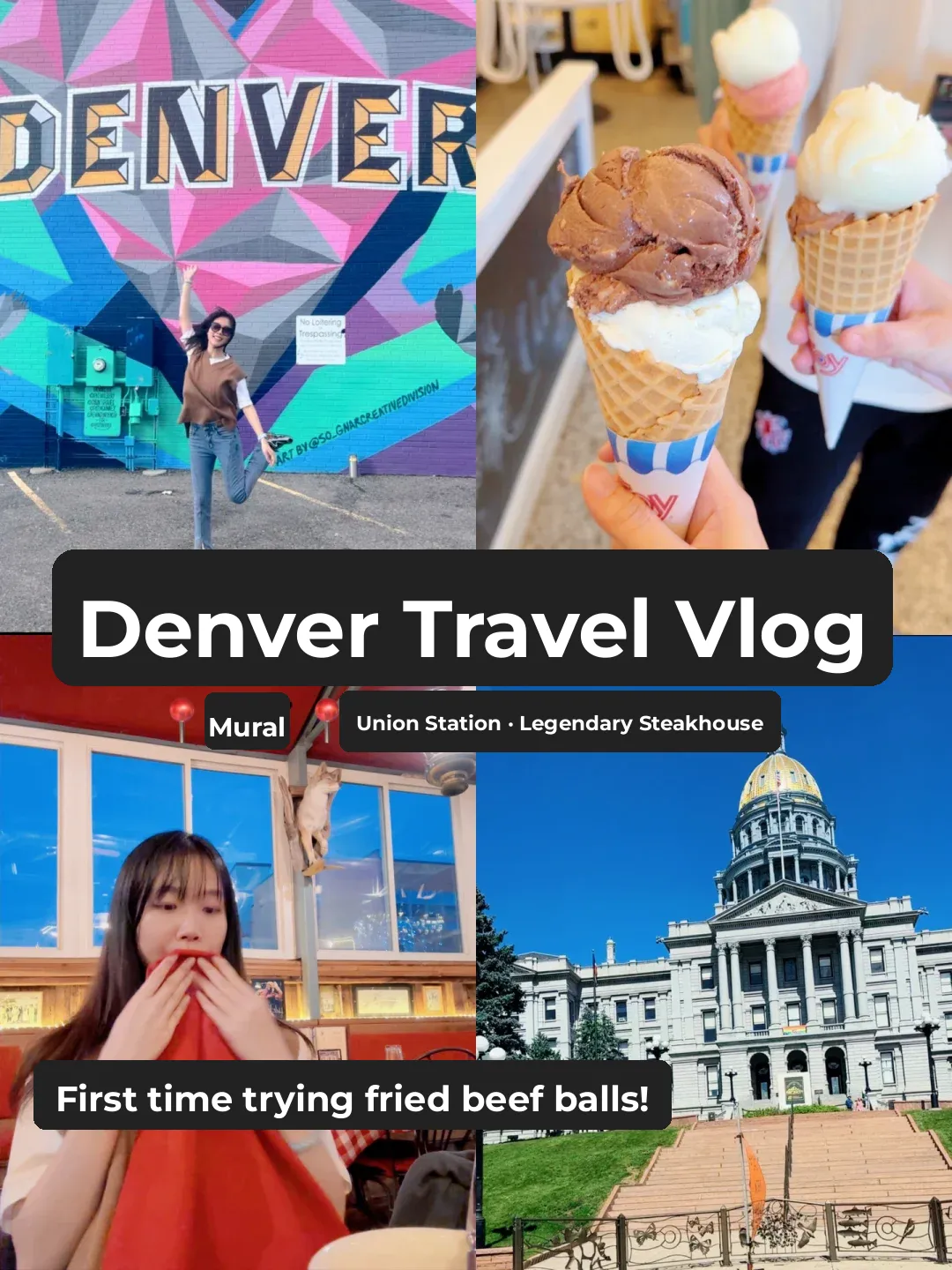 Denver Vlog｜Murals｜Union Station🚉｜What Exactly is a Denver Oyster?